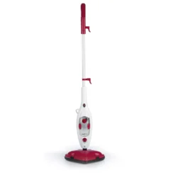 MAXXMEE Dampfbesen 1300W Weiß/rot -Haushaltswaren Store 0095f6d64652d8266e976fdd46c7f2be