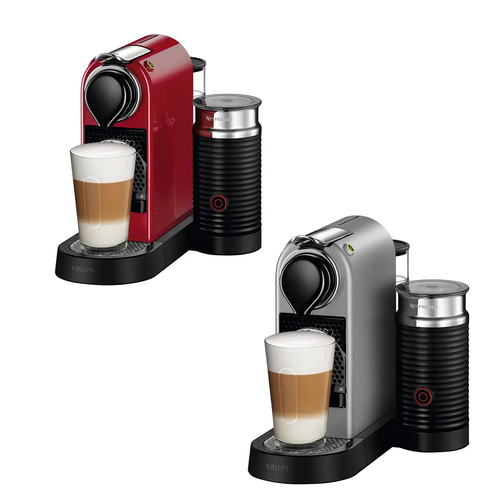 Krups XN7615.19 Nespresso Citiz & Milk Kaffeekapselmaschine (1260 Watt, Wassertankkapazität: 1l, Pumpendruck: 19 Bar) Rot 12 Krups XN7615.19 Nespresso Citiz & Milk Kaffeekapselmaschine (1260 Watt, Wassertankkapazität: 1l, Pumpendruck: 19 Bar) Rot – Bild 10