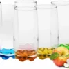 Trinkgläser Aus Glas 350ml (max.390ml) Set 6 Teilig Bunter Boden Wassergläser Saftgläser -Haushaltswaren Store 00bcc626ceb5df5511d34e8fcc963647