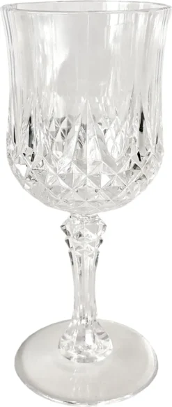 6er Set Kunststoff Weingläser Kristalleffekt 200ml / Ø7x16,5cm -Haushaltswaren Store 00f37e0220bcf8b6bd54b16bad219b11