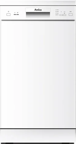 Amica GSP 14742 W, Stand-Geschirrspüler, 45 Cm, Weiß, 9 Maßgedecke, 4 Spülprogramme, 3 Temperaturen,