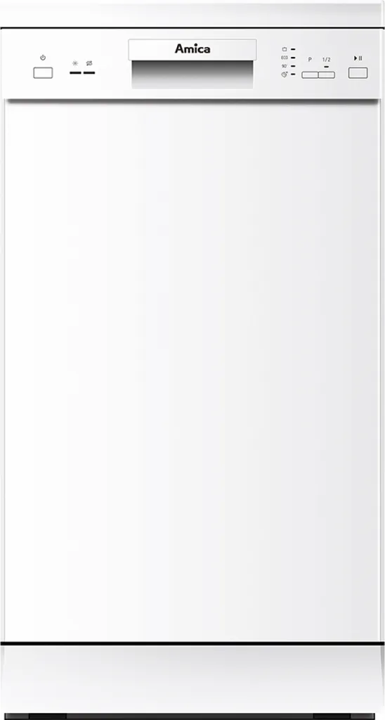 Amica GSP 14742 W, Stand-Geschirrspüler, 45 Cm, Weiß, 9 Maßgedecke, 4 Spülprogramme, 3 Temperaturen, 3 Amica GSP 14742 W, Stand-Geschirrspüler, 45 Cm, Weiß, 9 Maßgedecke, 4 Spülprogramme, 3 Temperaturen,
