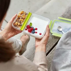 Emsa Yoghurt Box CLIP & GO 0,6 Liter Transparent / Grün 31 Emsa Yoghurt Box CLIP & GO 0,6 Liter Transparent / Grün -Haushaltswaren Store 01eb37951c701c3370dac7a590d07a37