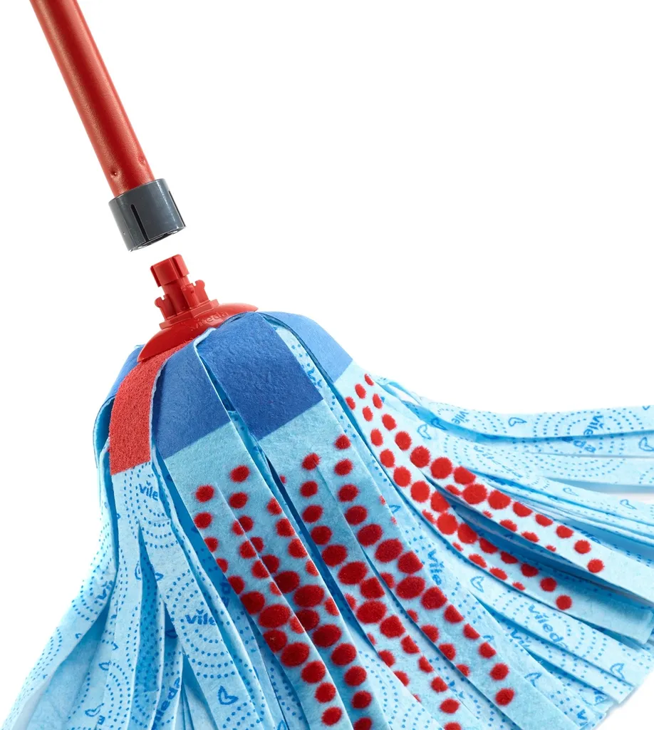 Vileda Bar, Metall, Rot, 126 Cm 5 Vileda Bar, Metall, Rot, 126 Cm – Bild 3