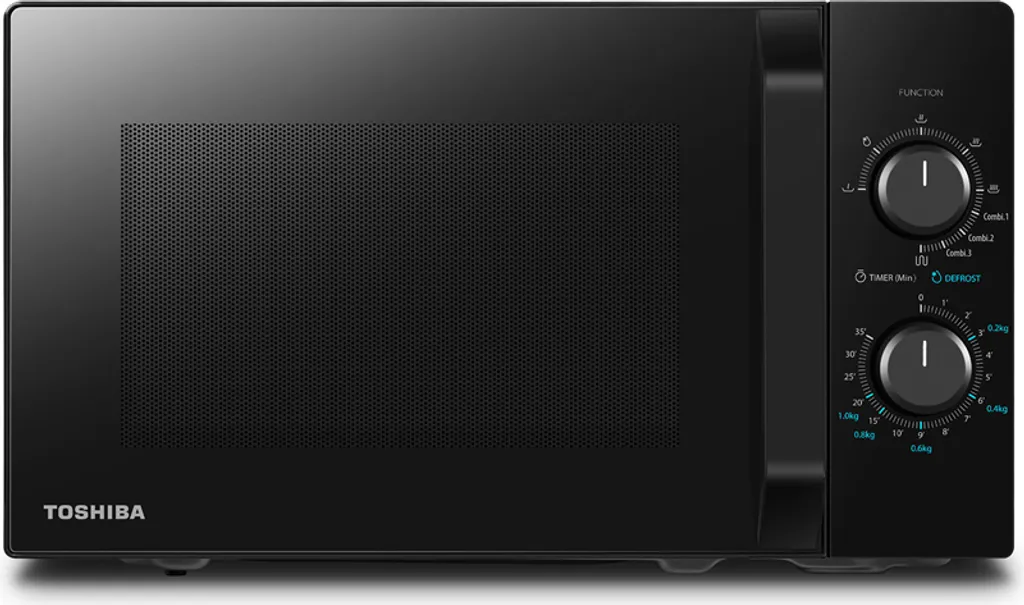 Toshiba MW2-MG20PBK Kombi-Mikrowelle - Grillfunktion - 20 Liter 3 Toshiba MW2-MG20PBK Kombi-Mikrowelle - Grillfunktion - 20 Liter