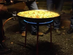 'Vaello' Set: Gasbrenner 40cm, Ständer & Paellapfanne, Welcher Gasanschluß ?:Deutsch (DE / AT) -Haushaltswaren Store 049501b3c2d12674714f9f33a854bf37