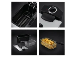 RUSSELL HOBBS Fritteuse Cook@Home 19773-56 Edelstahl 3,2L 130-190°C 1800W -Haushaltswaren Store 04a491b6320c7bb99e60dc2bb242b93d