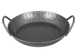 Turk 65930 Servierpfanne Aus Schmiedeeisen, 28 Cm, 2 Griffe, Grau (1 Stück) 14 Turk 65930 Servierpfanne Aus Schmiedeeisen, 28 Cm, 2 Griffe, Grau (1 Stück) -Haushaltswaren Store 04b84be57895ec582c3c8e4d86fa5530