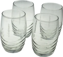 Sodastream Trinkglas 4er-Pack, Passend Zu Sodastream-Glaskaraffen -Haushaltswaren Store 04f460d0ed863c2824524404a8c3cdde