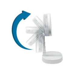 Starlyf® Foldable Fan – Wiederaufladbarer, Kabelloser Und Zusammenklappbarer Ventilator, Akkubetrieb Mit 3 Geschwindigkeiten, 2in1 - Tischventilator Und Standventilator – Aus Der TV Werbung -Haushaltswaren Store 0577404860eaf1bdbc77db93ea02c2a4