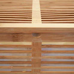 Wäschetruhe HWC-B18, Wäschebox Wäschekorb Wäschesammler, Bambus 61x50x35cm -Haushaltswaren Store 05ecb13c86d1cbc60be63bbfc4b0202a