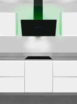 Exquisit Dunstabzugshaube KFD 817-2L Schwarz | Touch-Control | Metallfettfilter | 3 Leistungsstufen | LED-Beleuchtung -Haushaltswaren Store 05fb83c7d67f37a65d444b5962421e30