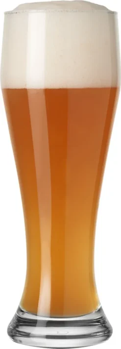 LEONARDO Weizenbierglas, Bierglas, 500 Ml, Transparent, Glas, 8 Cm, 236 Mm -Haushaltswaren Store 06492d7ac66e21067be9b797c1f205eb