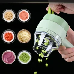 4 In 1 Hand Elektro Gemüseschneider Multifunktionaler Gemüse Obst Schneider -Haushaltswaren Store 06a94f56fdf47bcb1a89dc303f9894c9