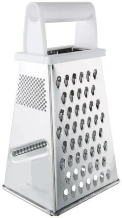 FACKELMANN Vierkantreibe Küchenreibe Käsereibe Kartoffelreibe Aus Edelstahl