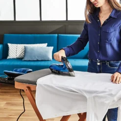 Rowenta DE5010 Dampfbügeleisen Ohne Schnur Mit Ladestation Blau Schwarz -Haushaltswaren Store 06eeba1e08c7670d91c9cb12350de723