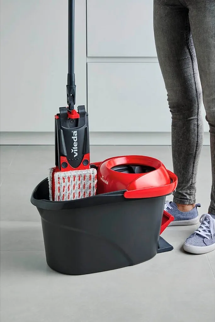 Vileda UltraMax Turbo Komplett-Set Mit Teleskopstiel Wischmop Eimer Bodenwischer 16 Vileda UltraMax Turbo Komplett-Set Mit Teleskopstiel Wischmop Eimer Bodenwischer – Bild 14