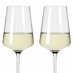 LICHTWEISS JULIE WEIßWEINGLAS-SET #1 VON NADINE NIGGEMEIER -Haushaltswaren Store 07a976f179d452108587bdde7e3b7503