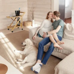 Relaxdays Küchenwagen Bambus Mit 2 Ablagen -Haushaltswaren Store 08323a8ad05df9e67bd69d00b98e093f