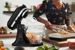 KitchenAid Küchenmaschine ARTISAN PREMIUM 4,8 Liter 5KSM185PSEBK Gusseisen Schwarz -Haushaltswaren Store 08ff2562d4b54687b73599278c7e04ee