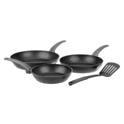 GRÄWE Aluminium-Pfannenset, Ø 20 Cm, Ø 24 Cm, Ø 28 Cm, Beschichtet, 3-teilig, Inkl. Pfannenwender 15 GRÄWE Aluminium-Pfannenset, Ø 20 Cm, Ø 24 Cm, Ø 28 Cm, Beschichtet, 3-teilig, Inkl. Pfannenwender -Haushaltswaren Store 094208da614a30a17e5b6189200fd5b6