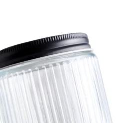 6er Set Vorratsgläser 0,5 L Mit Schraubdeckel Ø9x11 Cm - Schwarz 15 6er Set Vorratsgläser 0,5 L Mit Schraubdeckel Ø9x11 Cm - Schwarz -Haushaltswaren Store 09893b1b53823f17acef3130b76c8a99