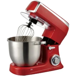 Syntrox Küchenmaschine Knetmaschine Mit Fleischwolf Und Mixer - Rot -Haushaltswaren Store 09bc689be1e3cdc7d81300f54449a917