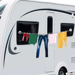 Haba Saugnapf Wäscheleine Wäschtrockner 5,5 Kg Wohnwagen Wohnmobil Camping Caravan Boot