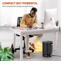 Technoheat Keramikheizlüfter Keramikheizlüfter Praktisch Tragbar 70°Oszillation, Leicht Tragbar Mit Touchpad -Haushaltswaren Store 0b77e32b786074c919c6d33ac248b3f2