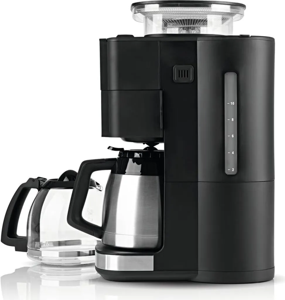 Kaffeemaschine Filterkaffeemaschine Edelstahl Thermoskanne Timer Mit Mahlwerk 12 Kaffeemaschine Filterkaffeemaschine Edelstahl Thermoskanne Timer Mit Mahlwerk – Bild 10