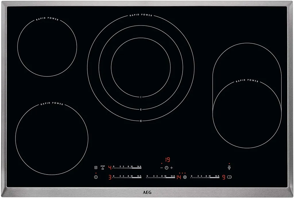 AEG HKA8548RAD Elektro-Kochfelder - Schwarz 3 AEG HKA8548RAD Elektro-Kochfelder - Schwarz