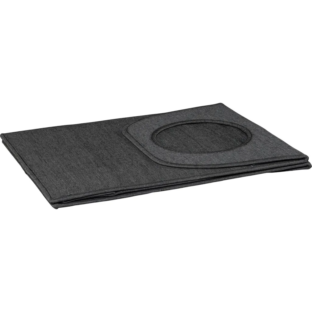 Brabantia Wäschekorbtasche 55 L Faltbar Schwarz 5 Brabantia Wäschekorbtasche 55 L Faltbar Schwarz – Bild 3