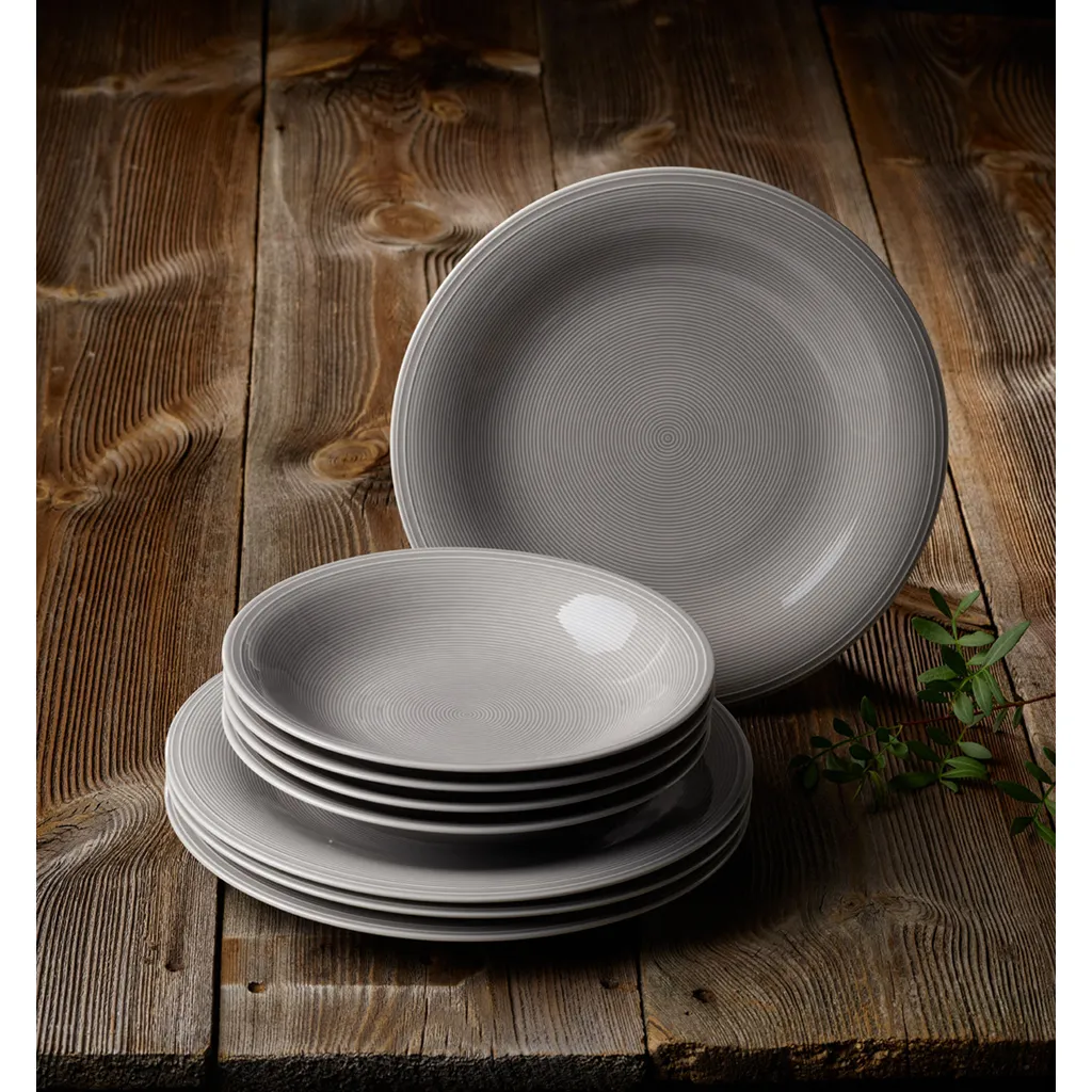 LIKE. BY Villeroy & Boch Color Loop Stone 8tlg Tafelset Tafelservice Geschirrset 9 LIKE. BY Villeroy & Boch Color Loop Stone 8tlg Tafelset Tafelservice Geschirrset – Bild 7