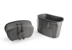 Relags Outdoor Topf-Set Aus TItan Sandgestrahlt Inkl Edelstahlaufhängung Ultraleicht -Haushaltswaren Store 0d8bf734fb64d340c199146ca4762b9f