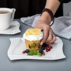 MALACASA, Serie Amparo, 36 Teilig Set Cremeweiß Porzellan Kaffeeservice Dessertteller Kaffeetasse Mit Untertasse 14 MALACASA, Serie Amparo, 36 Teilig Set Cremeweiß Porzellan Kaffeeservice Dessertteller Kaffeetasse Mit Untertasse -Haushaltswaren Store 0e945275cdfde157edef1d5dd4015371