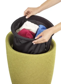 Wenko Hocker Candy Green Leinenoptik -Haushaltswaren Store 0f37d8b906edeb5b2d2ec3846638523f