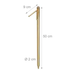 Relaxdays XXL Bodenanker 50cm 4er Set 13 Relaxdays XXL Bodenanker 50cm 4er Set -Haushaltswaren Store 0f58c39fb874a211d456c73b3c891c84