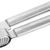 Fackelmann Knoblauchpresse OVALGRIFF, Praktischer Küchenhelfer Aus Rostfreiem Edelstahl, Knoblauchschneider Mit Ergonomischem Griff (Farbe: Silber), Menge: 1 Stück 2 Fackelmann Knoblauchpresse OVALGRIFF, Praktischer Küchenhelfer Aus Rostfreiem Edelstahl, Knoblauchschneider Mit Ergonomischem Griff (Farbe: Silber), Menge: 1 Stück -Haushaltswaren Store 0f6b5ad7c8678472fcde7b70a25ffa63
