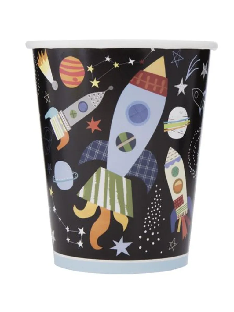 Unique 8 Becher Weltraum Party 3 Unique 8 Becher Weltraum Party