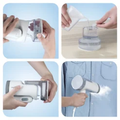 Dampfbürste Bürste Dampfglätter Dampfbügler Dampfer Steamer Wassertank MAXXMEE -Haushaltswaren Store 1074f03f9dc6eb77c27b1e69d7e5107a