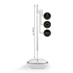 MAXXMEE Akku-Rotationsmopp - Rotierende Mikrofaserpads - Weiß Bodenwischer Akku Spray Mopp Spraymop Set Sprühwischer Tank Rotation Wischmopp -Haushaltswaren Store 10a7f5fa09d400776edf6f146199199a