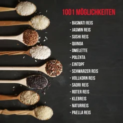 THOMSON THRC918X - Reiskocher - Silber/schwarz -Haushaltswaren Store 113573cd1d4f7708ff5e7369d5c56426