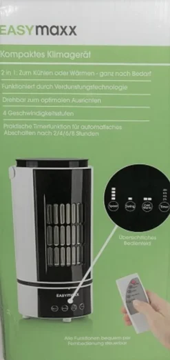 EASYmaxx Mobile Mini-Klimaanlage - Zum Kühlen Oder Wärmen -Haushaltswaren Store 116ae8018c88b97e2b05d04a7606fcf2
