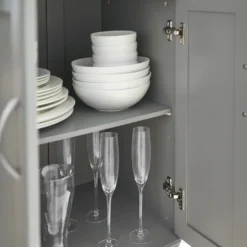 SoBuy FKW71-HG Kücheninsel Küchenwagen Mit Erweiterbarer Arbeitsplatte Küchenschrank Servierwagen Holz BHT Ca.: 115x92x46-71cm -Haushaltswaren Store 11fe3a7c87c8222674d31c014ebeb360