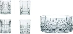 Nachtmann Whiskybecher Highland 345ml H:10,2cm, Klar (4er Pack) -Haushaltswaren Store 13088e9b4eb46b7f6156920210632f05