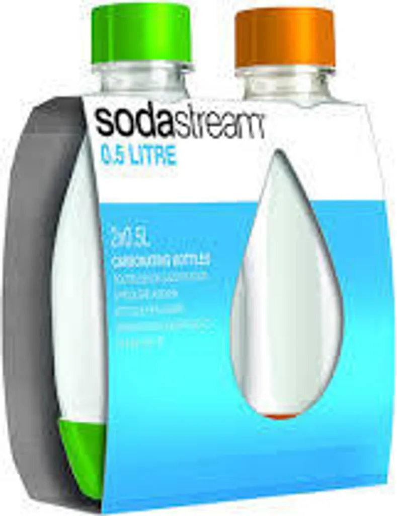 SodaStream SC PET Flasche Duopack Tropfenform 3 SodaStream SC PET Flasche Duopack Tropfenform