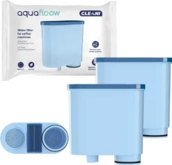 Espressomaschinen-Set 2x AquaFloow Cleani Filter + Aquafloow Tabs Reinigungstabletten -Haushaltswaren Store 13850ceb28971d017809a99fa04ac0b2