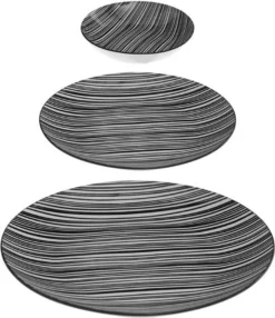 Teller-Set BOHEMIA ZEBRE, 18-teilig -Haushaltswaren Store 140d6fbed4d164d95fee06eefb7051f1