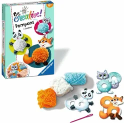 Ravensburger 18429 Be Creative Pompon-Tiere, DIY Für Kinder Ab 6 Jahren -Haushaltswaren Store 140f339e74e81bc010bb83d983e3b8c0