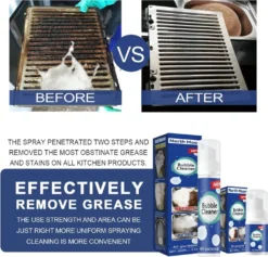 3er 100ml Schäumender Schwerölfleckenreiniger Reiniger, Leistungsstarker Fleckenentferner, Schaumreiniger, Hartnäckig Fett & Schmutz Entfernen Blasenspray, Allzweckreiniger -Haushaltswaren Store 14cfbd2dfd4cf5b7abc70706107337aa